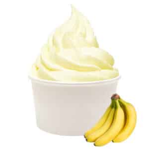 Banana Frozen Yogurt at Fro Yo Cafe